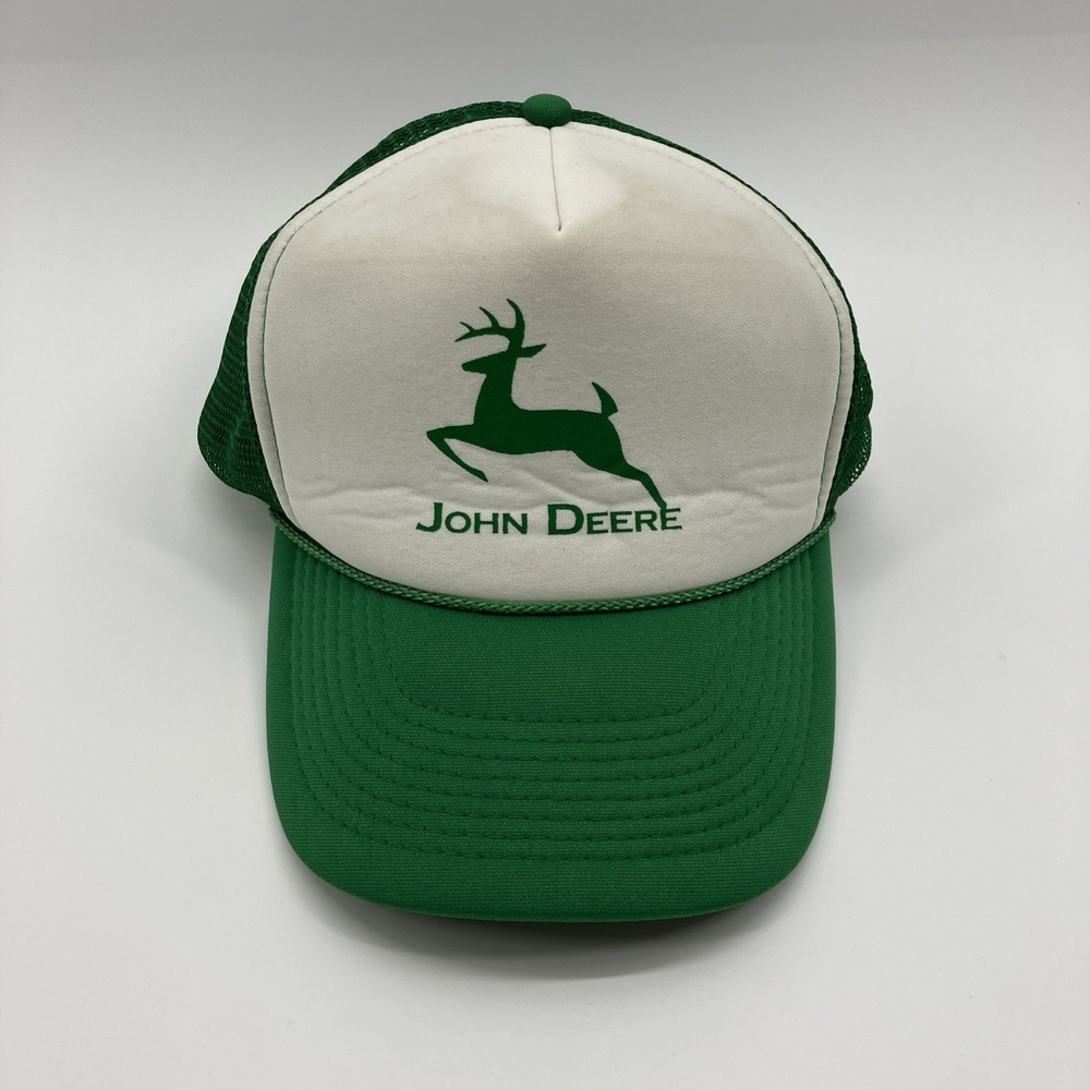 Otto Trucker Hat Vintage John Deere One Size Fits All